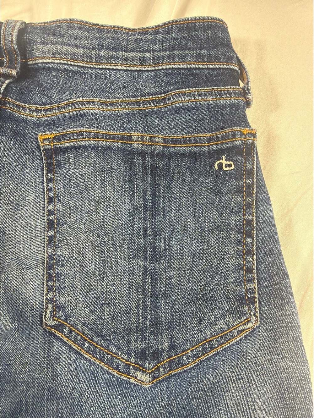 rag & bone Women's Blue Skinny Jeans Size 27 - Picture 10 of 11
